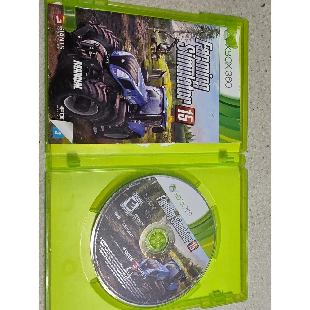 Farming Simulator 15 Xbox‎ 360 Video Game CIB Giants Software Focus Home NTSC